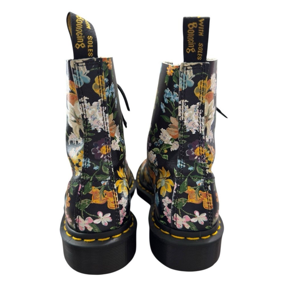 Dr. Martens 1460 Pascal Darcy Floral Leather Combat Boots Sz 36/5-5.5M - Picture 3 of 8